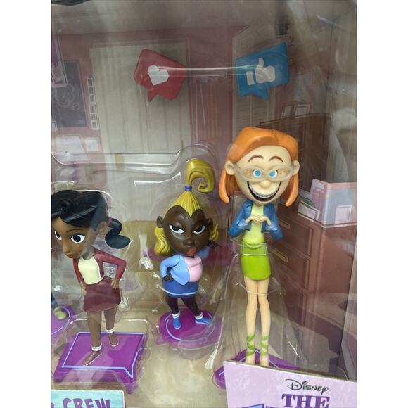 Disney The Proud Family - Penny Proud and Crew Mini Figurines Set NIB - Picture 3 of 5